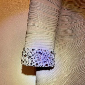 Eliza J. Cocktail Dress Bedazzled Cuffs